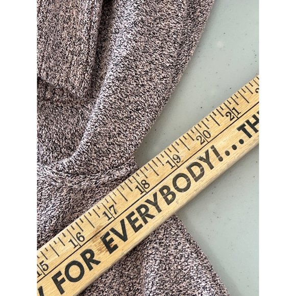 Free People Going for Gold Faux Wrap Sweater Women XL Pink Cozy Knit Fall Staple - Picture 7 of 10